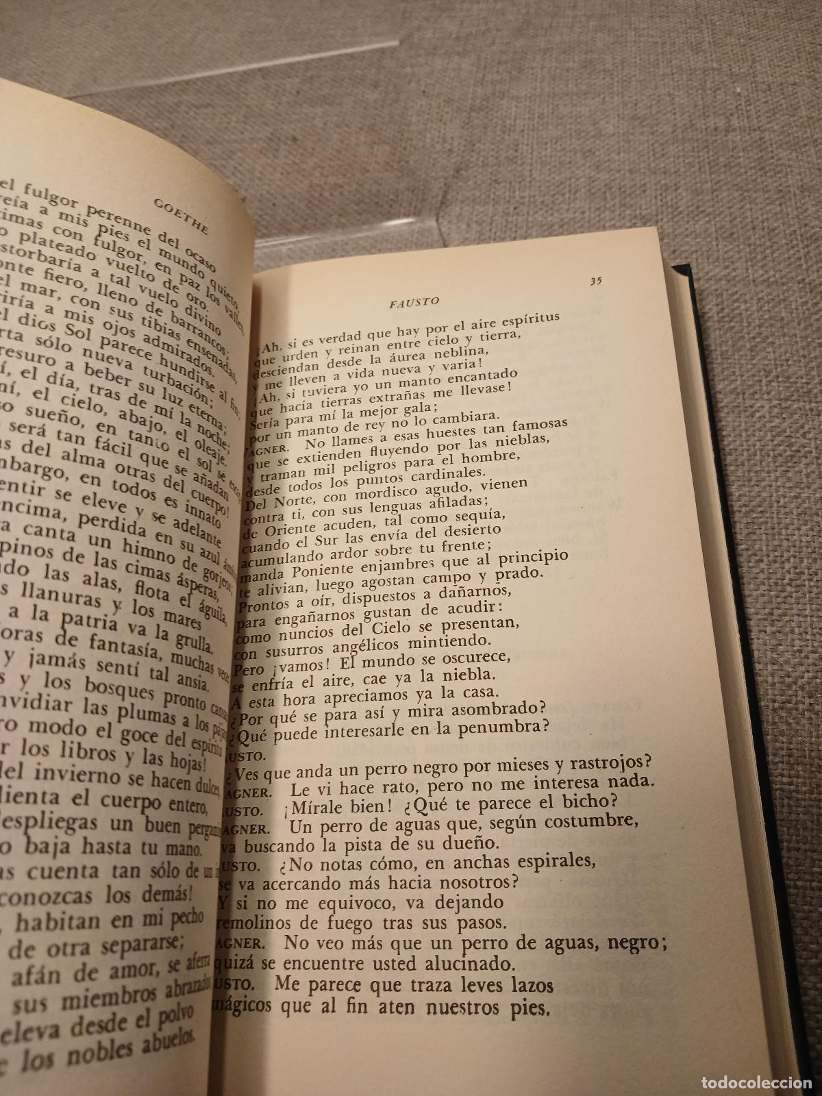 Libros de segunda mano: Fausto - Johann Wolfgang von Goethe - Foto 3