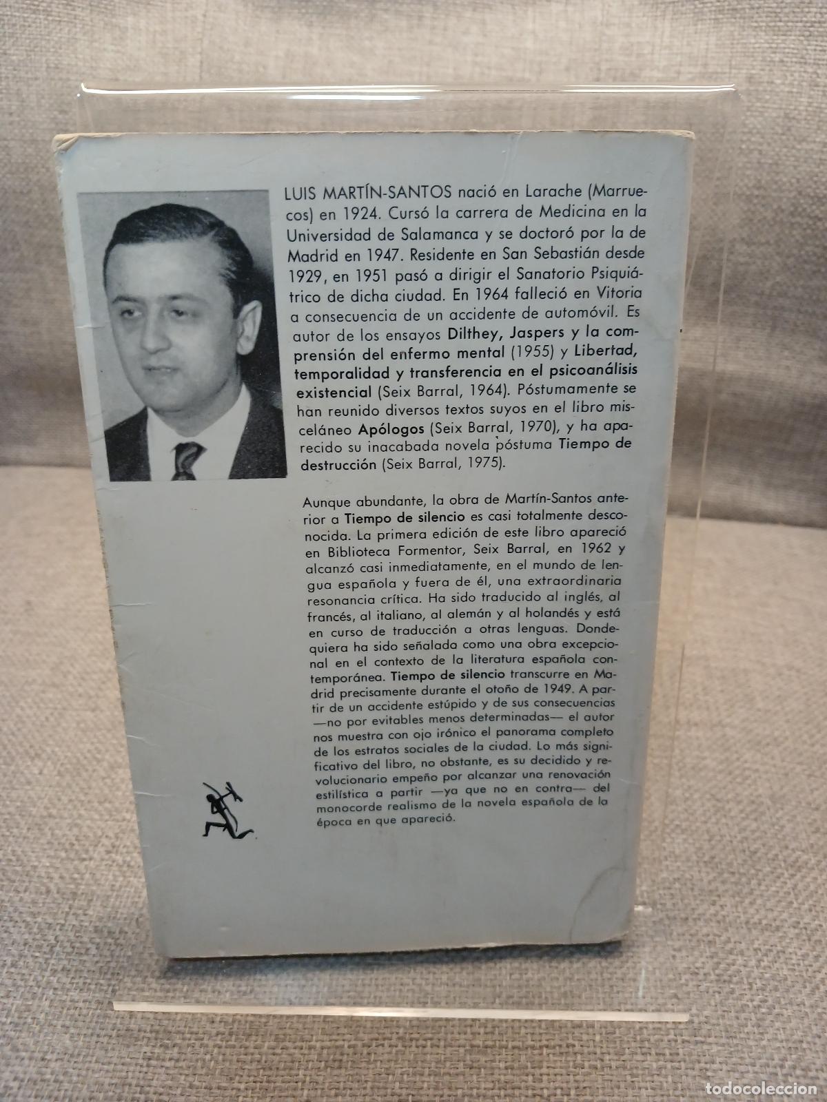 Libros de segunda mano: Tiempo de silencio - Luis Martin-Santos - Foto 3
