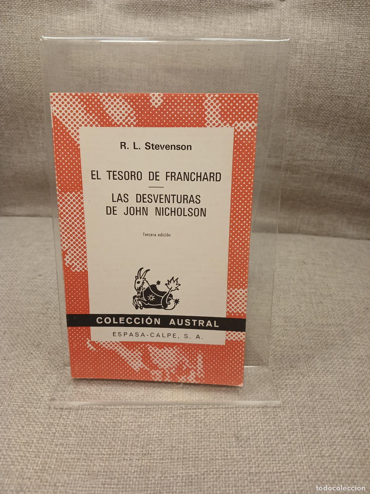 Gebrauchte B&uuml;cher: El tesoro de Franchard Las desventuras de John Nicholson - Robert Louis Stevenson