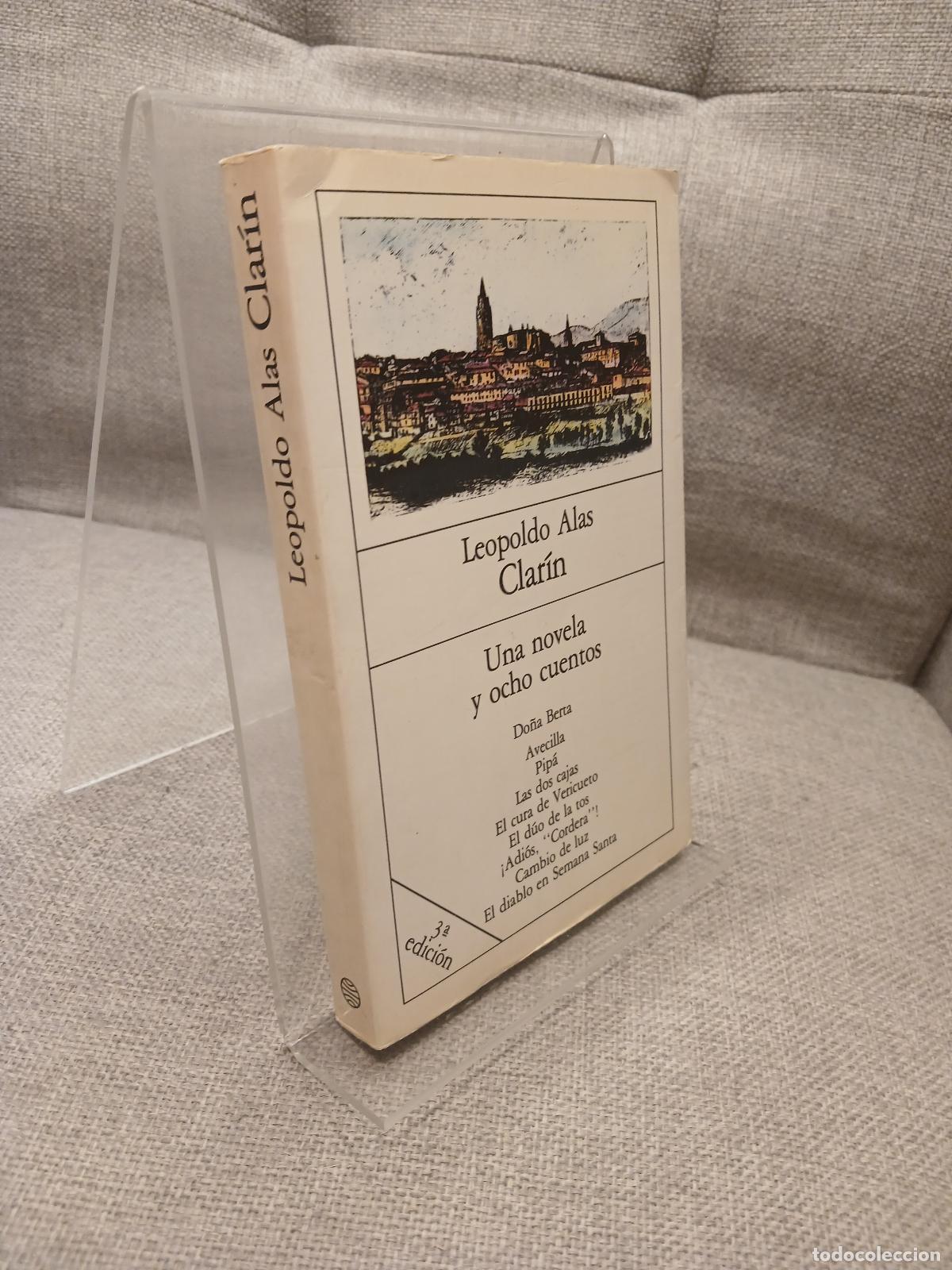 Libros de segunda mano: Una Novela y Ocho Cuentos - Leopoldo Alas - Foto 2