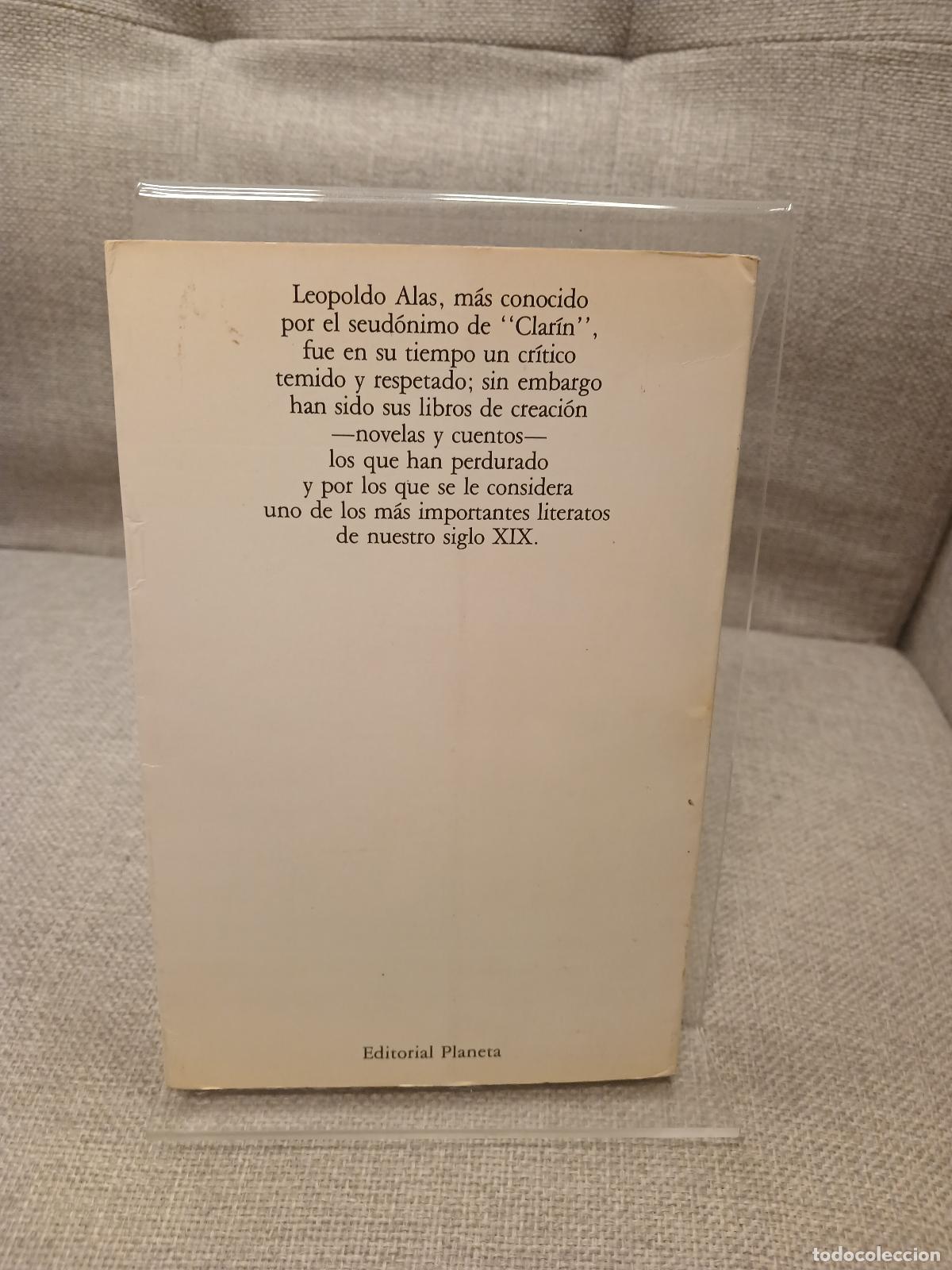 Libros de segunda mano: Una Novela y Ocho Cuentos - Leopoldo Alas - Foto 3