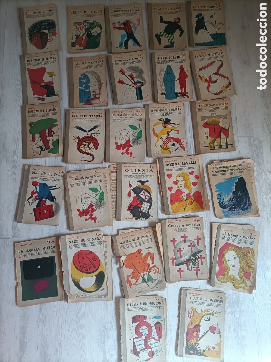 Libros de segunda mano: Lote 27 Revista literaria. Novelas y cuentos.Mark Twain. Stevenson. Nancy Mitford etc