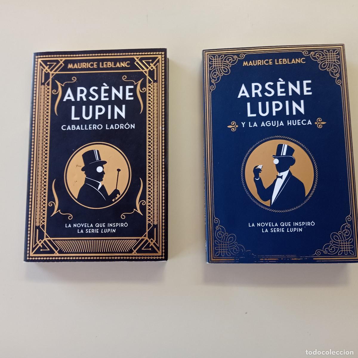 Libros de segunda mano: ARSENE LUPIN CABALLERO LADRON/Y LA AGUJA HUECA-MAURICE LEBLANC-2 NOVELAS-ED. DUOMO-2024