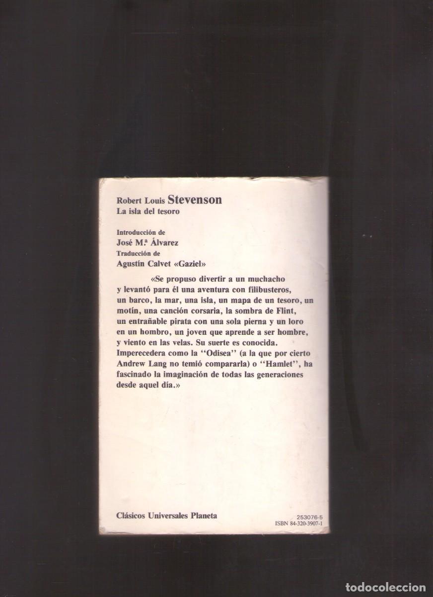 Libros de segunda mano: Bd. La isla del tesoro (Robert Louis Stevenson) - Foto 2