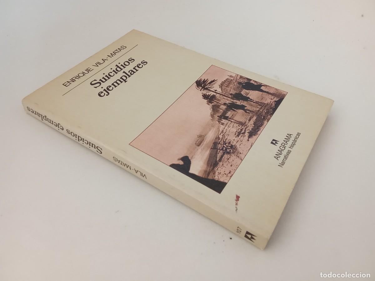 Libros de segunda mano: Enrique Vila-Matas. Suicidios ejemplares - Foto 2