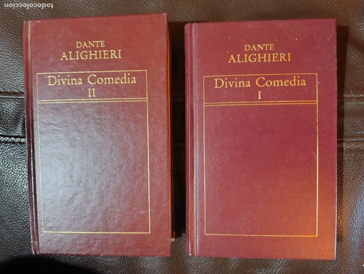 Libros de segunda mano: DIVINA COMEDIA 2 TOMOS DANTE ALIGHIERI