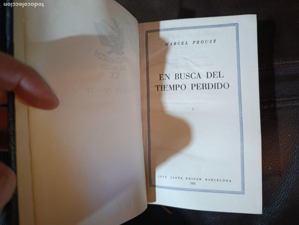 Libros de segunda mano: EN BUSCA DEL TIEMPO PERDIDO MARCEL PROUST SODOMA Y GOMORRA LA PRISIONERA Y EL TIEMPO RECOBRADO