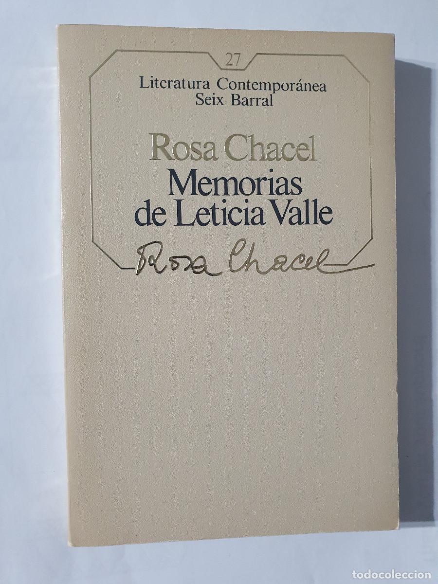 Libros de segunda mano: MEMORIAS DE LETICIA VALLE - Rosa Chacel - Foto 1