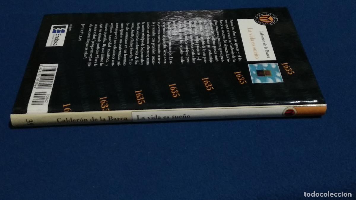 Libros de segunda mano: CALDER&Oacute;N DE LA BARCA. LA VIDA ES SUE&Ntilde;O. COLECCI&Oacute;N MILLENIUM N&ordm; 39 - Foto 2