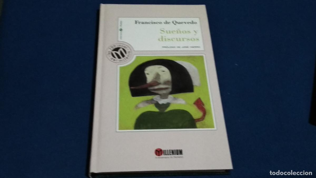 Libros de segunda mano: SUE&Ntilde;OS Y DISCURSOS - FRANCISCO DE QUEVEDO . Colecci&oacute;n Millenium n&ordm; 71 - - Foto 1