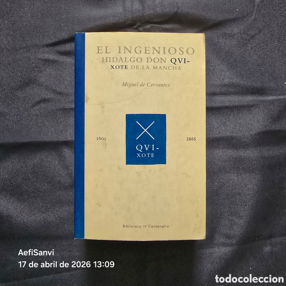 Libros de segunda mano: EL INGENIOSO HIDALGO DON QUIJOTE DE LA MANCHA (MIGUEL DE CERVANTES) (CAM, OBRAS SOCIALES)