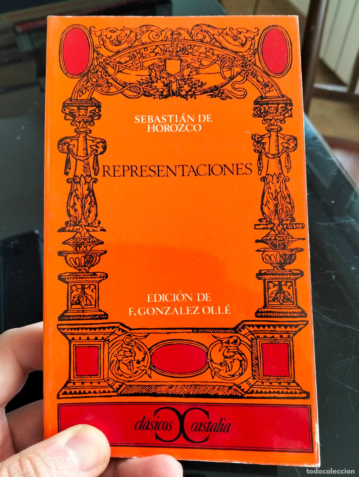 Libros de segunda mano: Literatura Medieval. Representaciones, Sebastian de Horozco, Castalia, 1979 VISITA CATALOGO L54