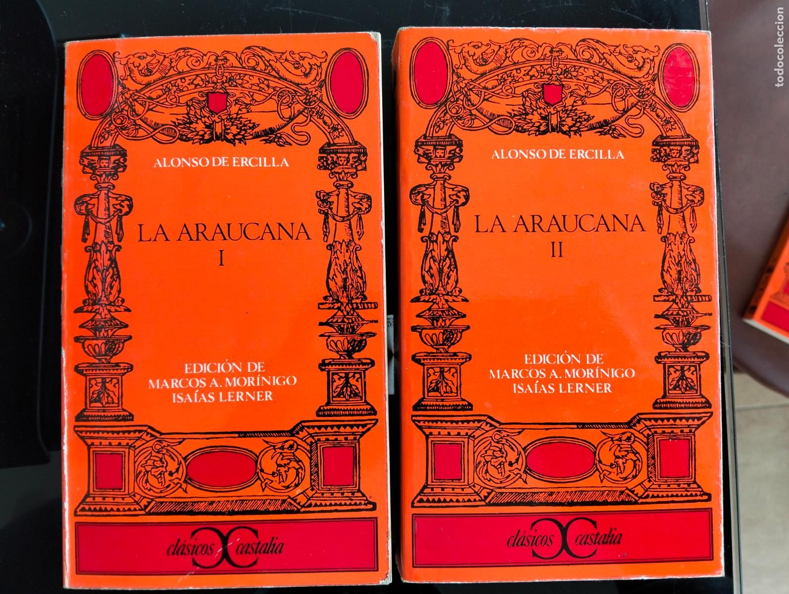 Libros de segunda mano: Literatura Medieval. La Araucana, Alonso de Ercilla, Castalia, 1979 VISITA MI CATALOGO L54