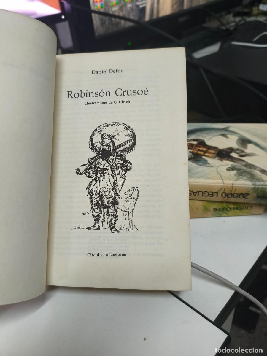 Libros de segunda mano: Defoe, Daniel - Robinson Crusoe (C&iacute;rculo de Lesctores, 1968) - Foto 2