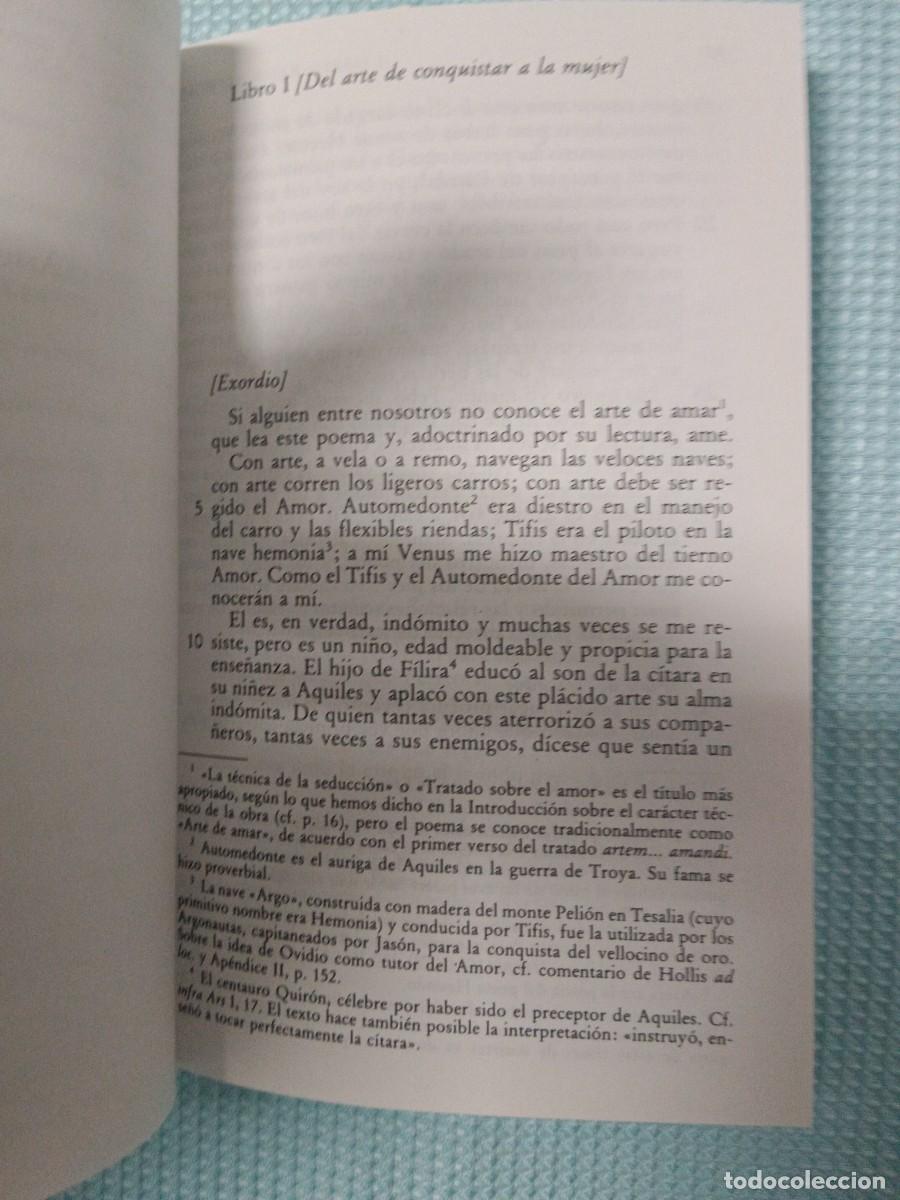 Libros de segunda mano: EL ARTE DE AMAR OVIDIO - Foto 6