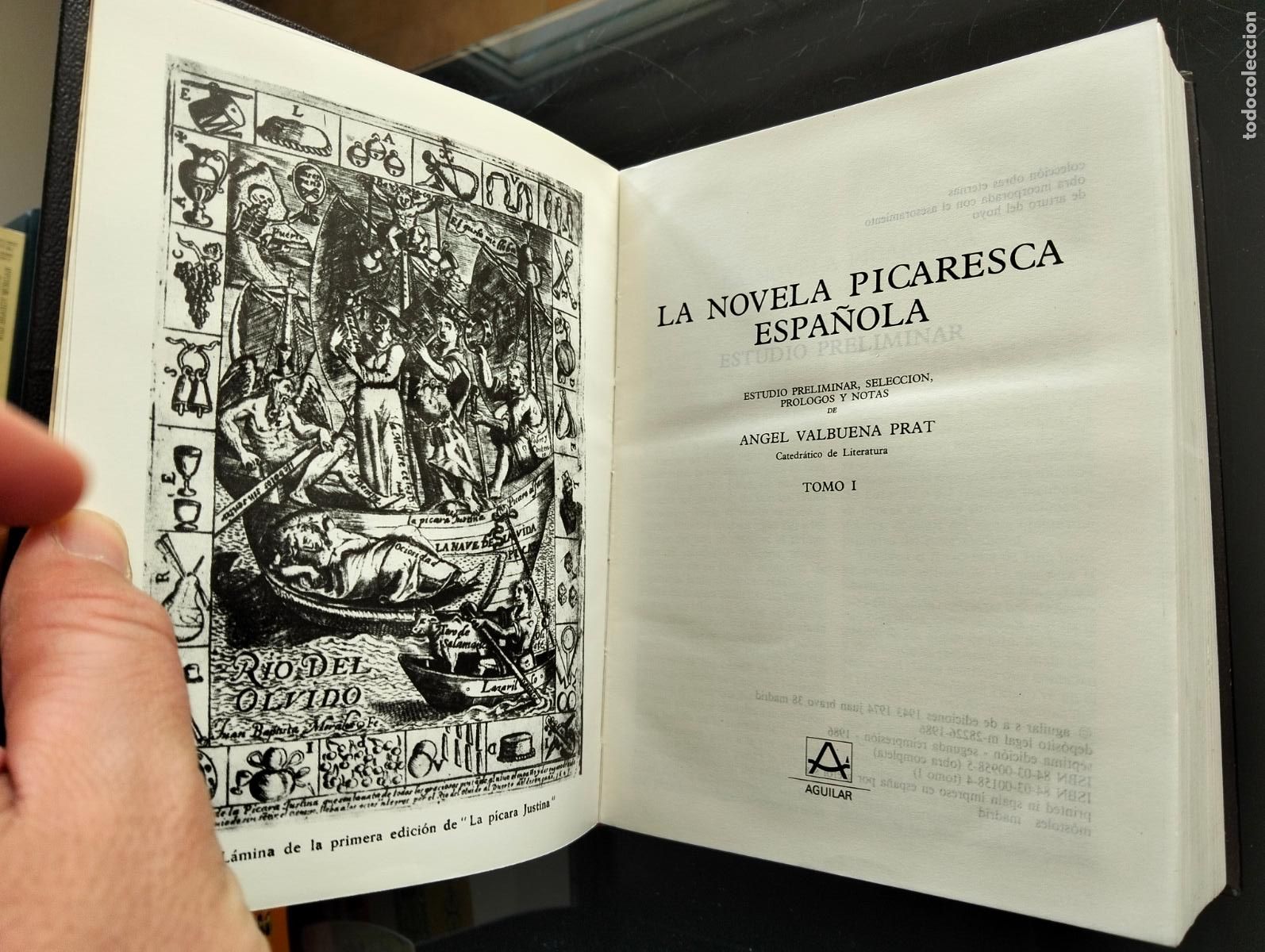 Libros de segunda mano: Novela Picaresca, Aguilar, Vol. 1. Angel Valbuena, VISITA MI CATALOGO L54