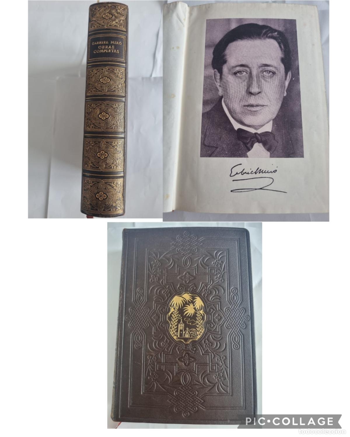 Libros de segunda mano: GABRIEL MIRO - OBRAS COMPLETAS - 1943 - BIBLIOTECA NUEVA