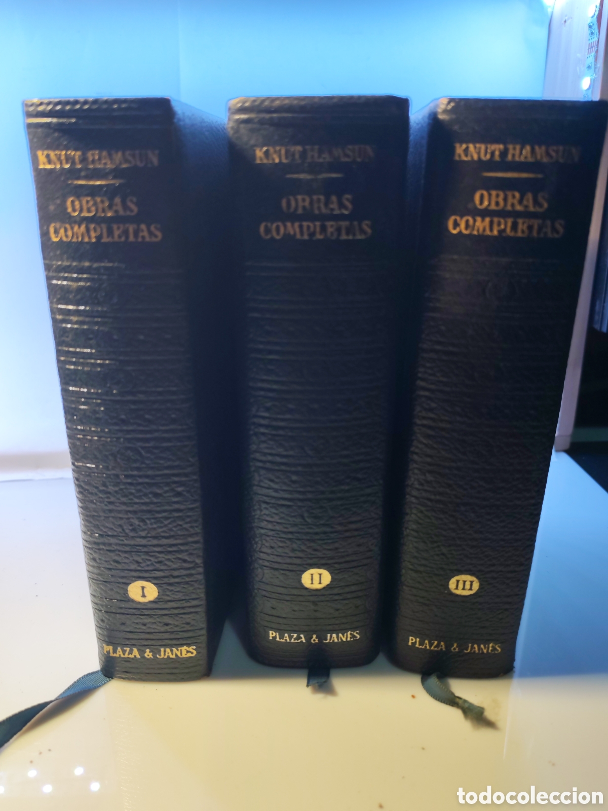 Libros de segunda mano: Knut Hamsun. Obras completas. 3 tomos. LOS CLASICOS DEL SIGLO XX . Plaza & Janes. 1969.