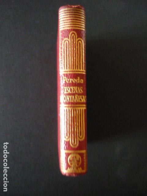 Libros de segunda mano: ESCENAS MONTA&Ntilde;ESAS DE JOSE MARIA DE PEREDA AGUILAR CRISOLIN N&ordm; 19 1963
