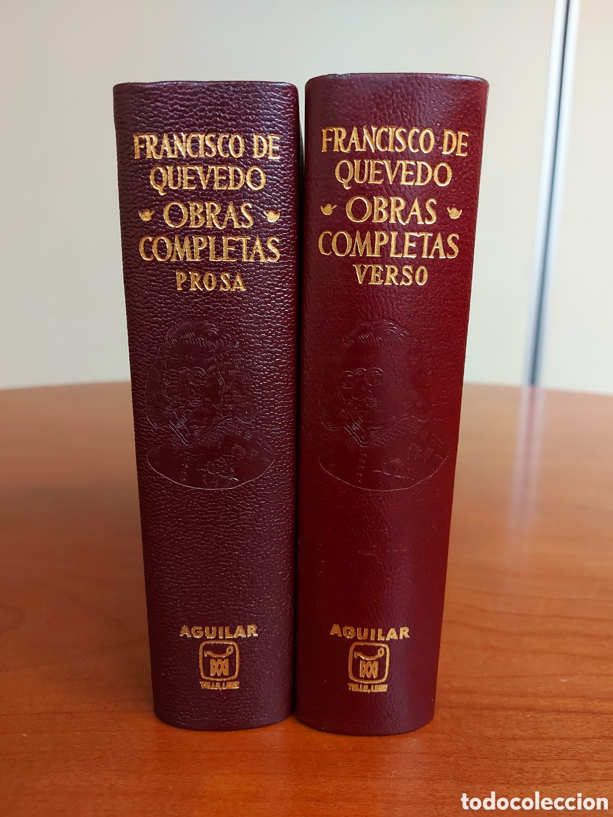 Libros de segunda mano: Francisco de Quevedo, Obras Completas. Prosa y Verso. Aguilar, 1967-1969.