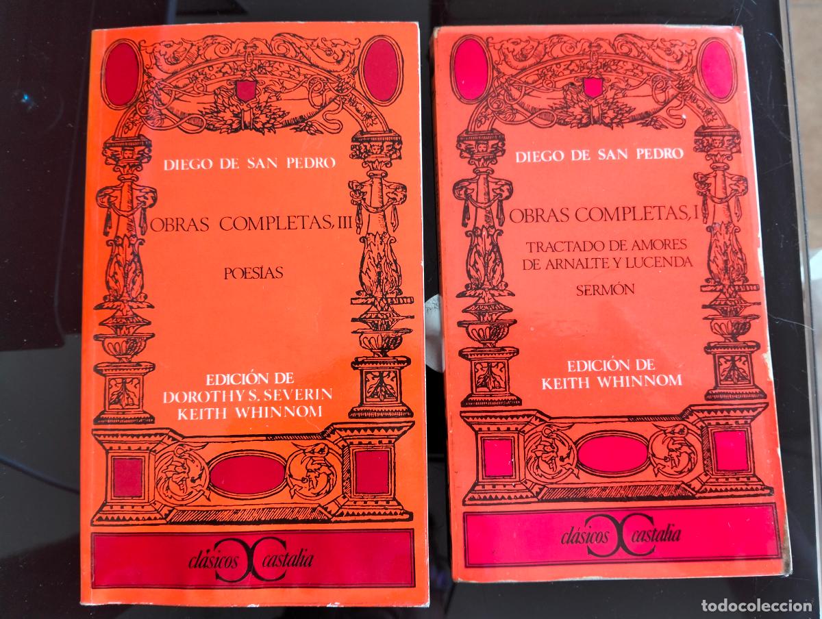 Libros de segunda mano: Literatura. Obras Completas de Diego de San Pedro, Castalia, 1979 VISITA MI CATALOGO L54