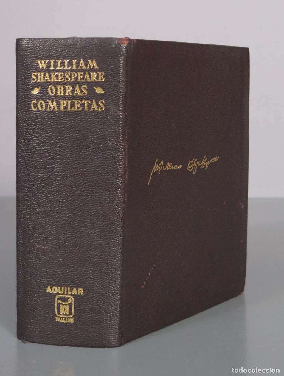 Libros de segunda mano: Obras Completas - William Shakespeare - AGUILAR 1972
