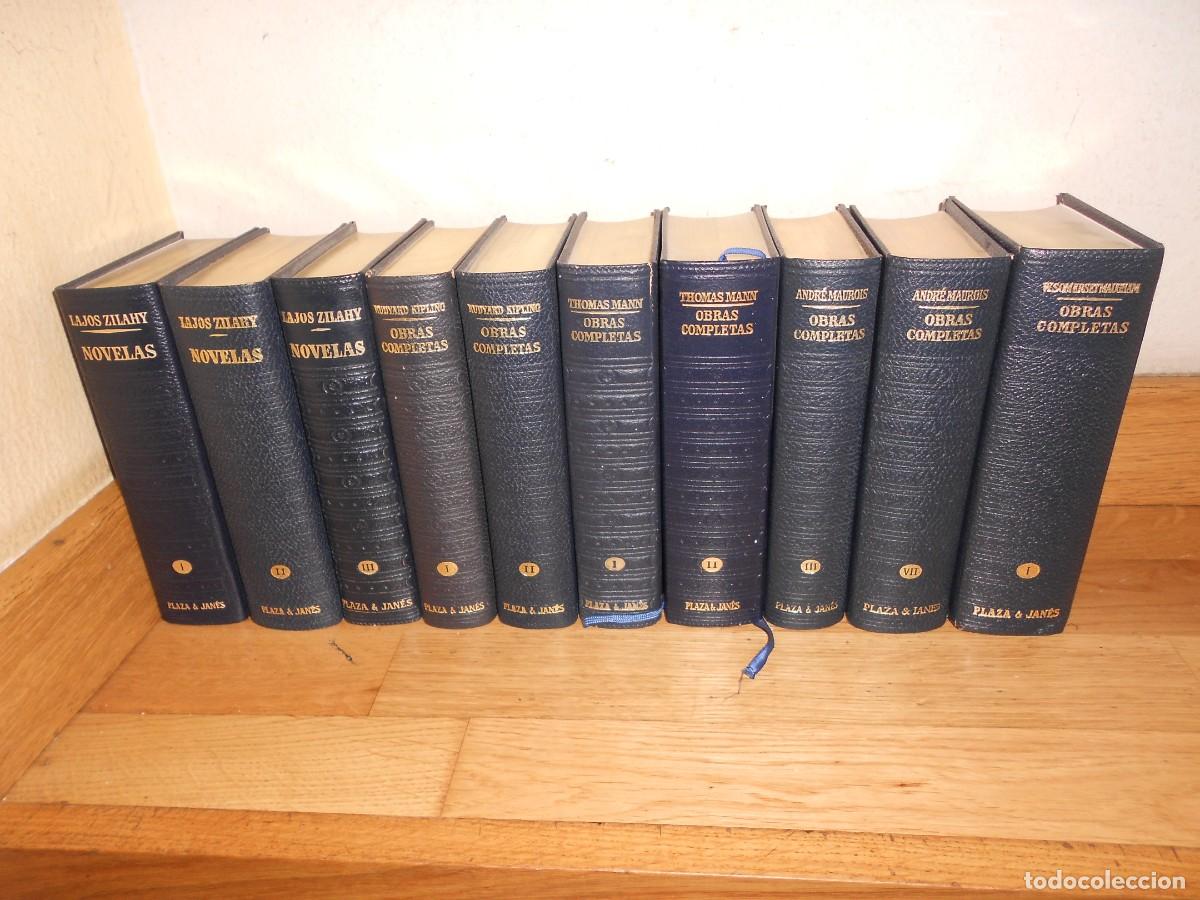 Libros de segunda mano: OBRAS COMPLETAS / NOVELAS / L. ZILAHY / R. KIPLING / A. MAUROIS / T. MANN / W. S. MUGHAM - 10 LIBROS