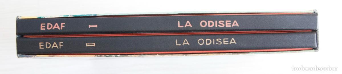 Libros de segunda mano: LA ODISEA, HOMERO, 2 TOMOS ILUSTRADA. - Foto 9