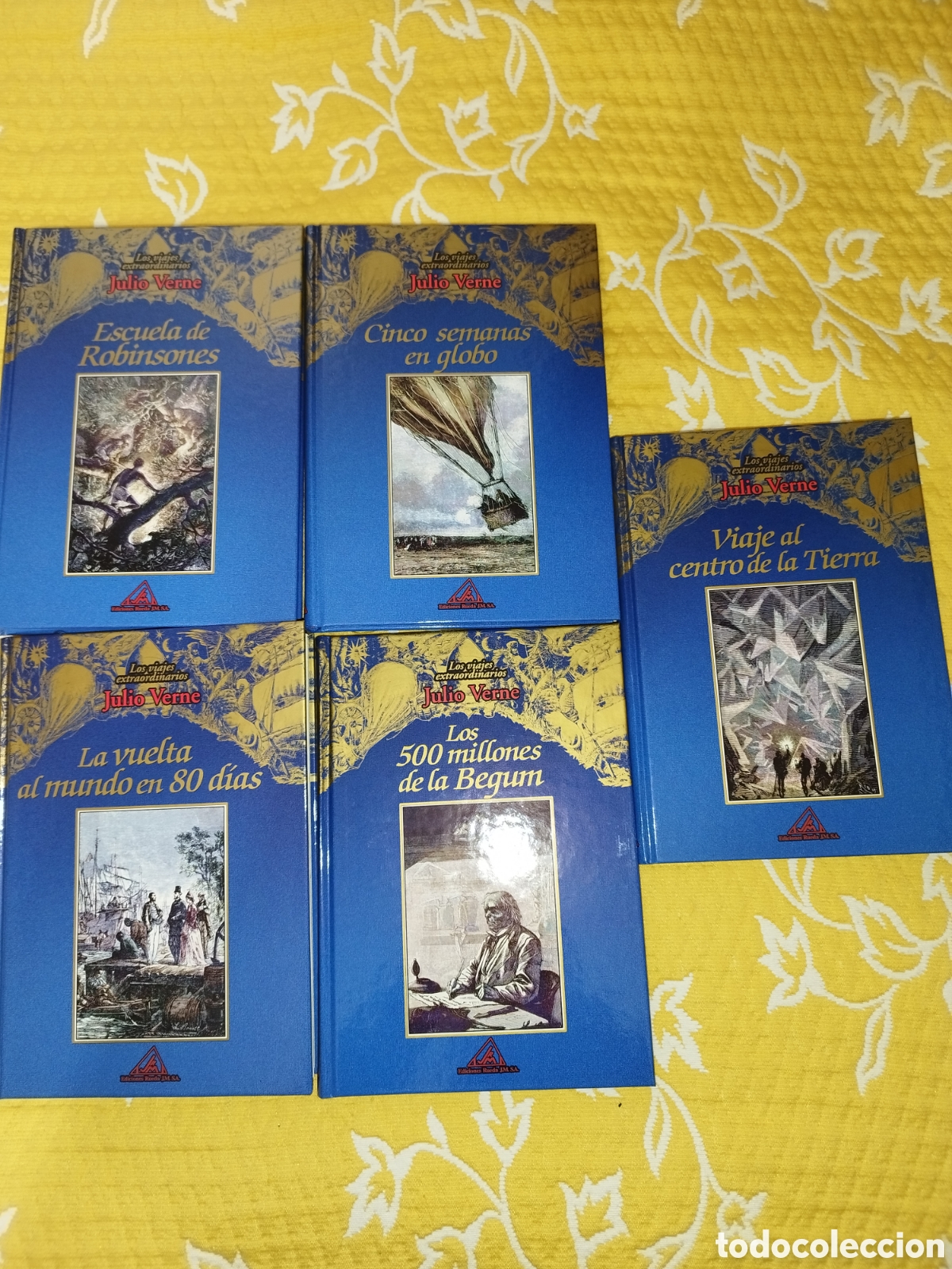 Libros de segunda mano: Julio Verne 5 cl&aacute;sicos