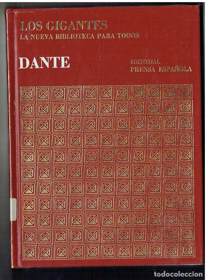 Libros de segunda mano: LOS GIGANTES. N&ordm; 17. DANTE.BIBLIOTECA PARA TODOS. PRENSA ESPA&Ntilde;OLA. (Z/2)