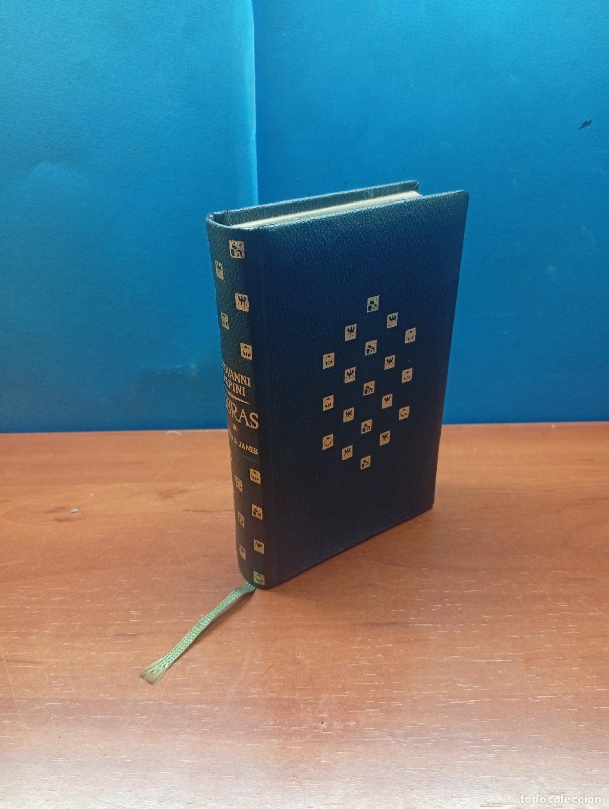 Libros de segunda mano: GIOVANI PAPINI.- OBRAS. GOC. PALABLAS Y SANGRE. DANTE VIVO.