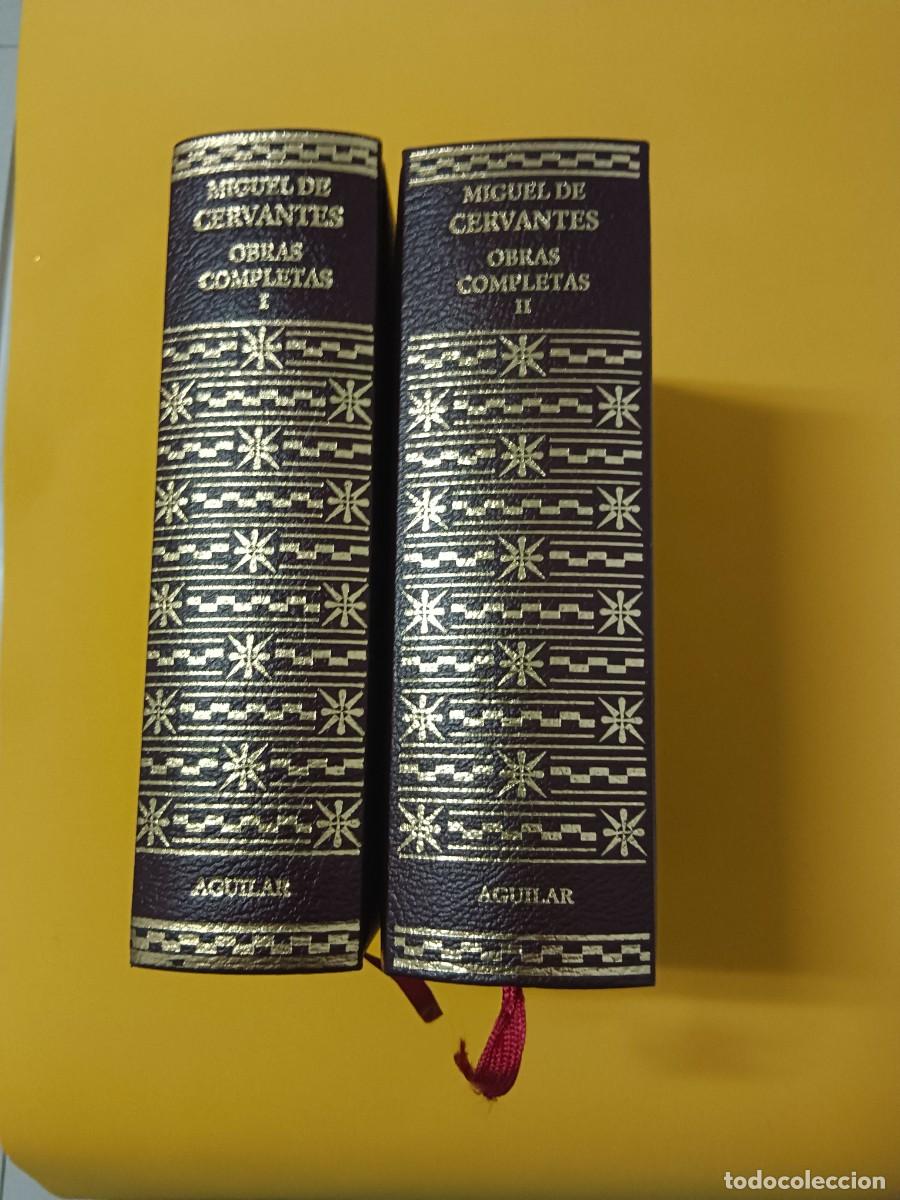 Libros de segunda mano: OBRAS COMPLETAS CERVANTES RBA-AGUILAR