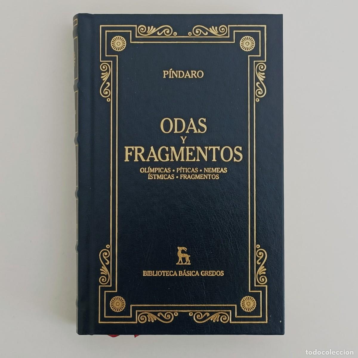 Libros de segunda mano: Odas y fragmentos. P&iacute;ndaro. Biblioteca B&aacute;sica Gredos n&uacute;mero 108