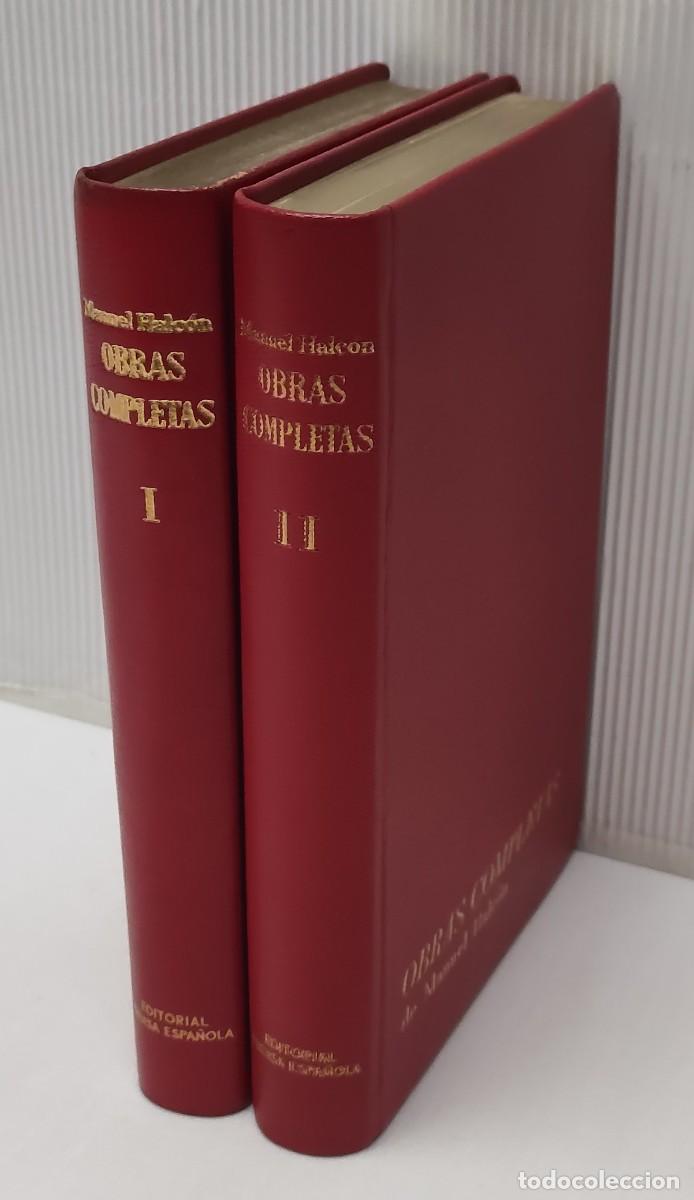 Libros de segunda mano: OBRAS COMPLETAS DE MANUEL HALC&Oacute;N. 2 TOMOS. - Foto 1