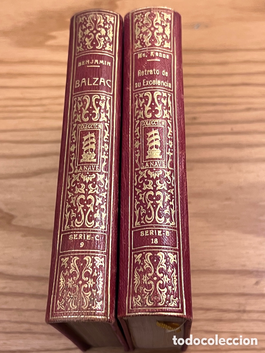 Libros de segunda mano: Lote 2 Joyas Bibliogr&aacute;ficas - Ediciones &rdquo;La Nave&rdquo; (Madrid, 1942) - Balzac y McKenna