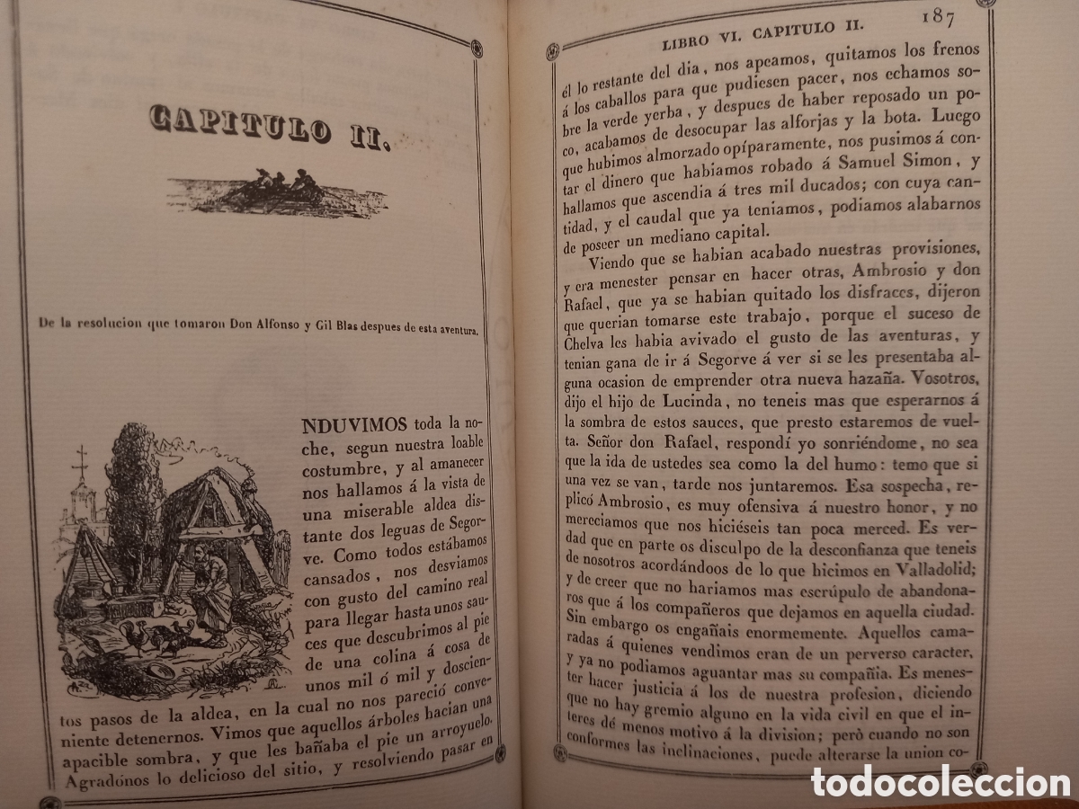 Libros de segunda mano: Gil Blas de Santillana. Lesage, Alain-Ren&eacute; - Foto 6