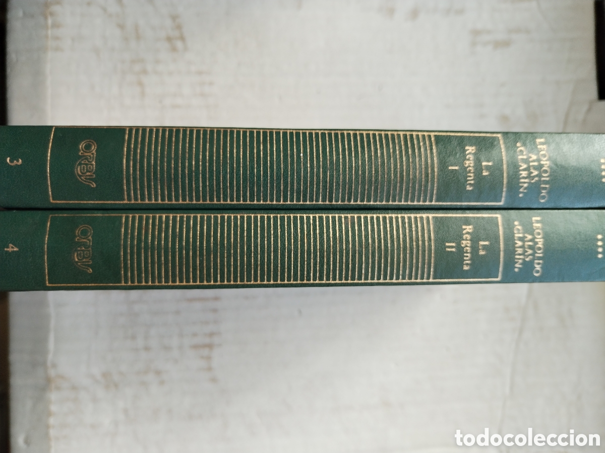 Libros de segunda mano: LA REGENTA 2 TOMOS/LEOPOLDO ALAS CLAR&Iacute;N