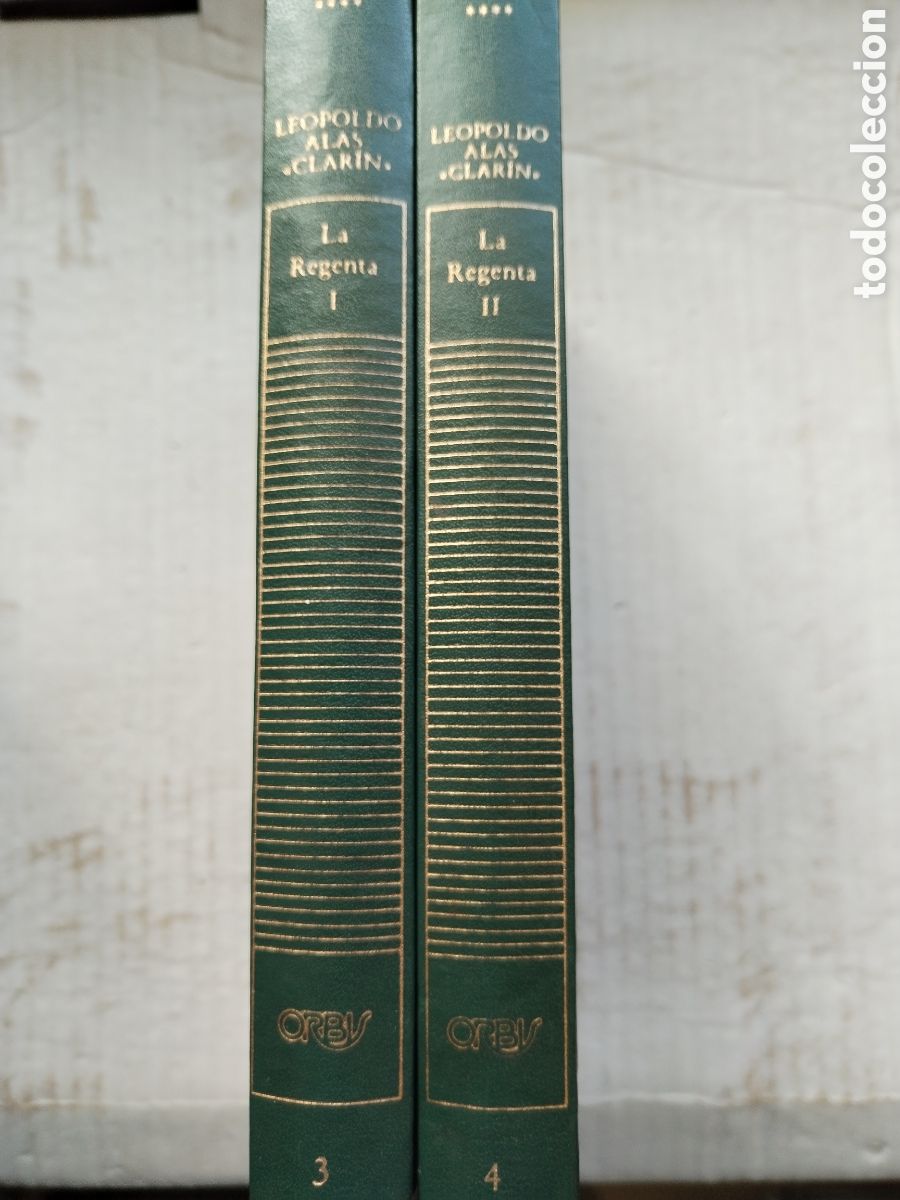 Libros de segunda mano: LA REGENTA 2 TOMOS/LEOPOLDO ALAS CLAR&Iacute;N