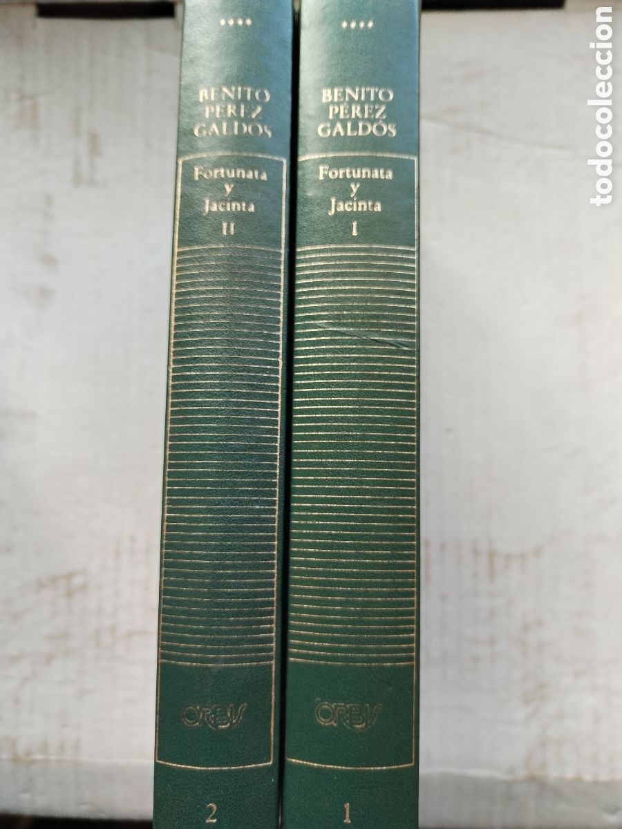 Libros de segunda mano: FORTUNATA Y JACINTA 2 TOMOS/BENITO P&Eacute;REZ GALDOS