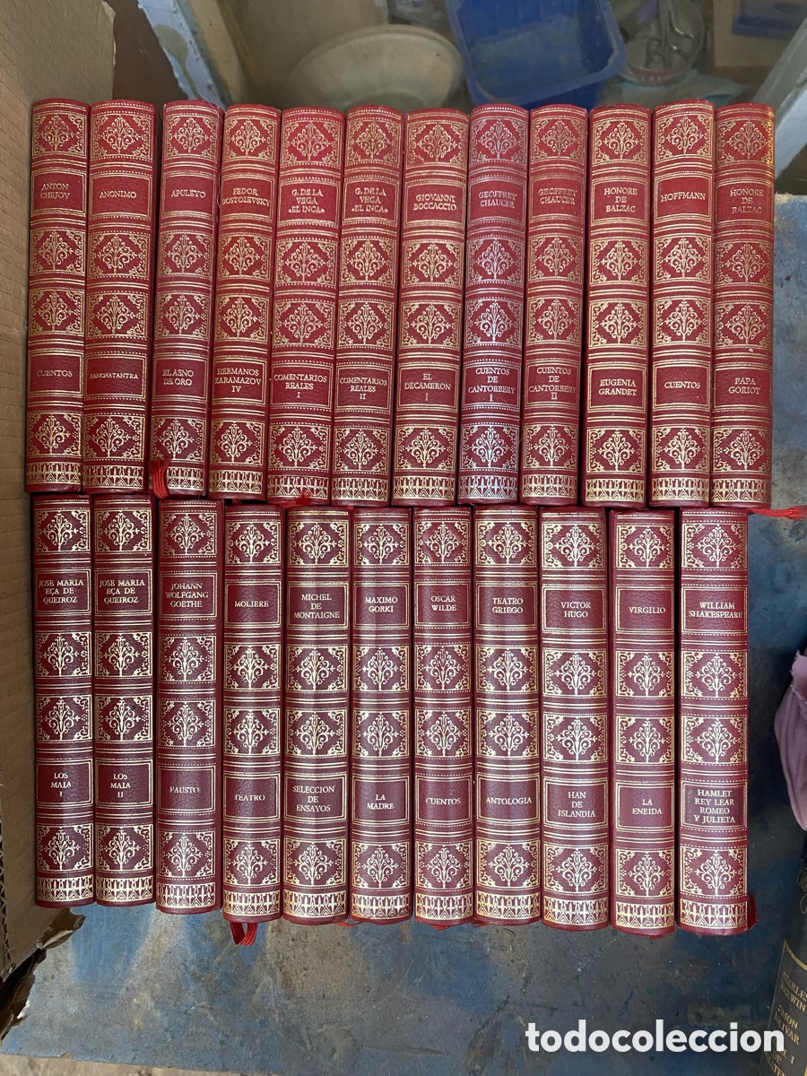 Libros de segunda mano: Lote 26 Libros Cl&aacute;sicos Universales (1974)