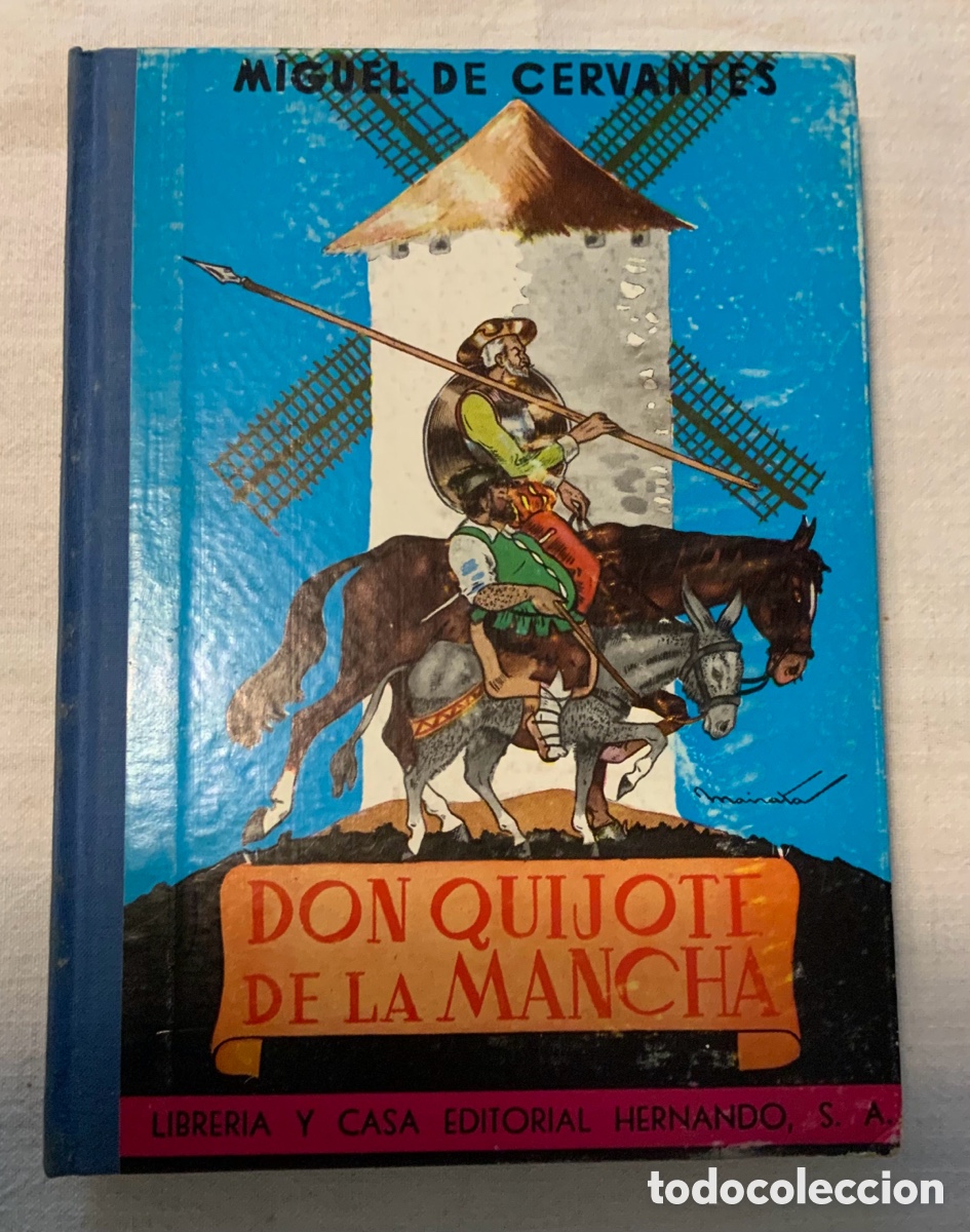 Libros de segunda mano: Don Quijote de la Mancha. Editorial Hernando 1969