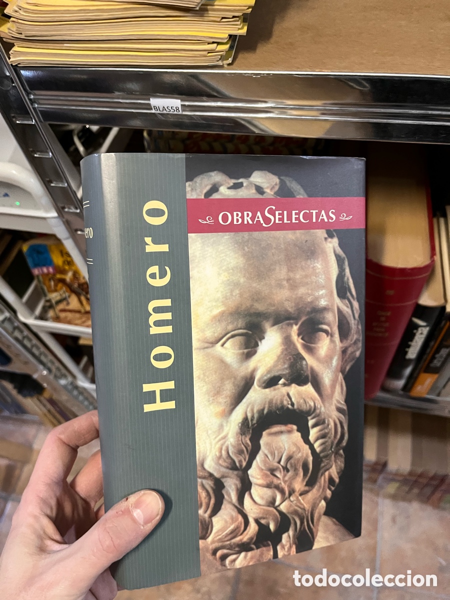 Libros de segunda mano: Blas58 obras selectas. Homero. La iliada. La odisea.