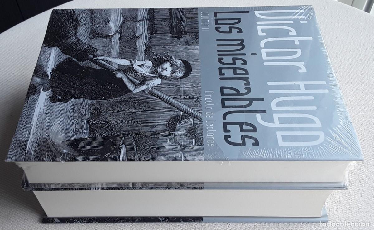 Libros de segunda mano: LOS MISERABLES. V&Iacute;CTOR HUGO. DOS TOMOS. C&Iacute;RCULO DE LECTORES. - Foto 4