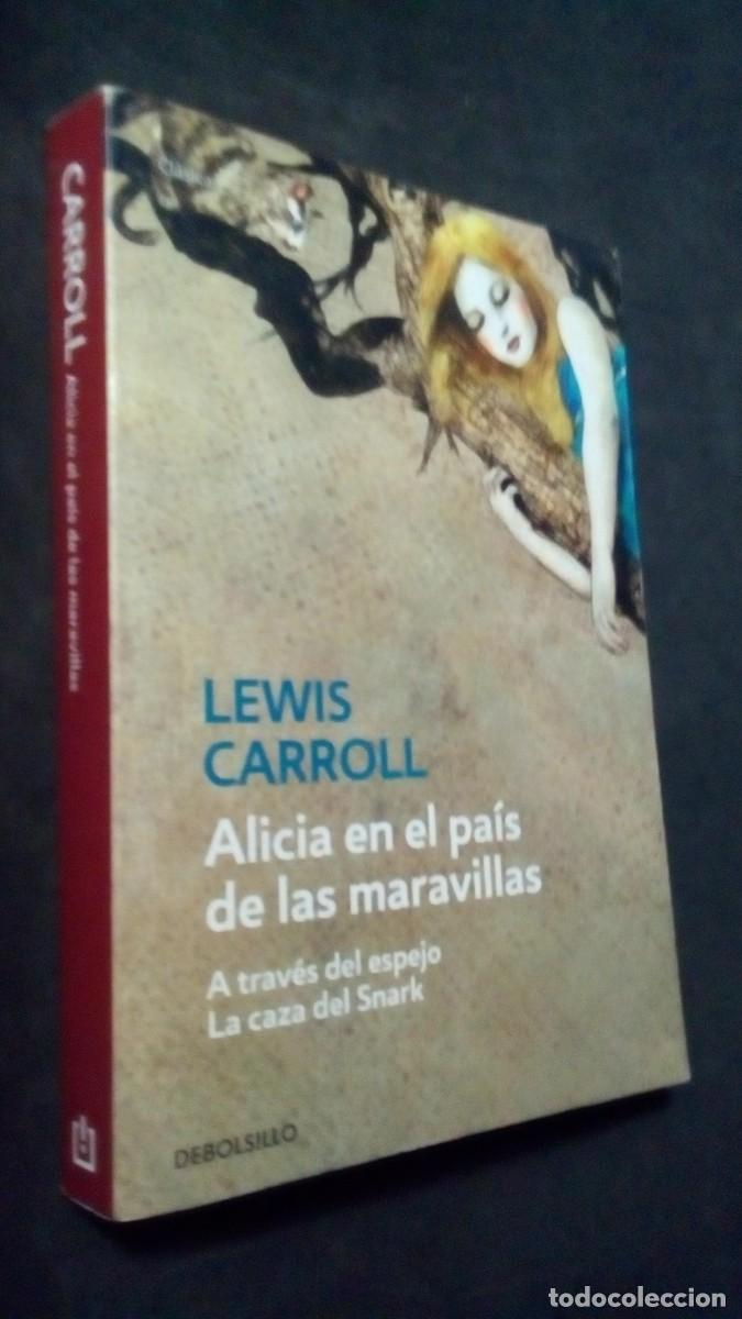 Libros de segunda mano: Alicia en el Pa&iacute;s de las Maravillas A trav&eacute;s del Espejo Lewis Carroll DeBolsillo 2010-COMO NUEVO