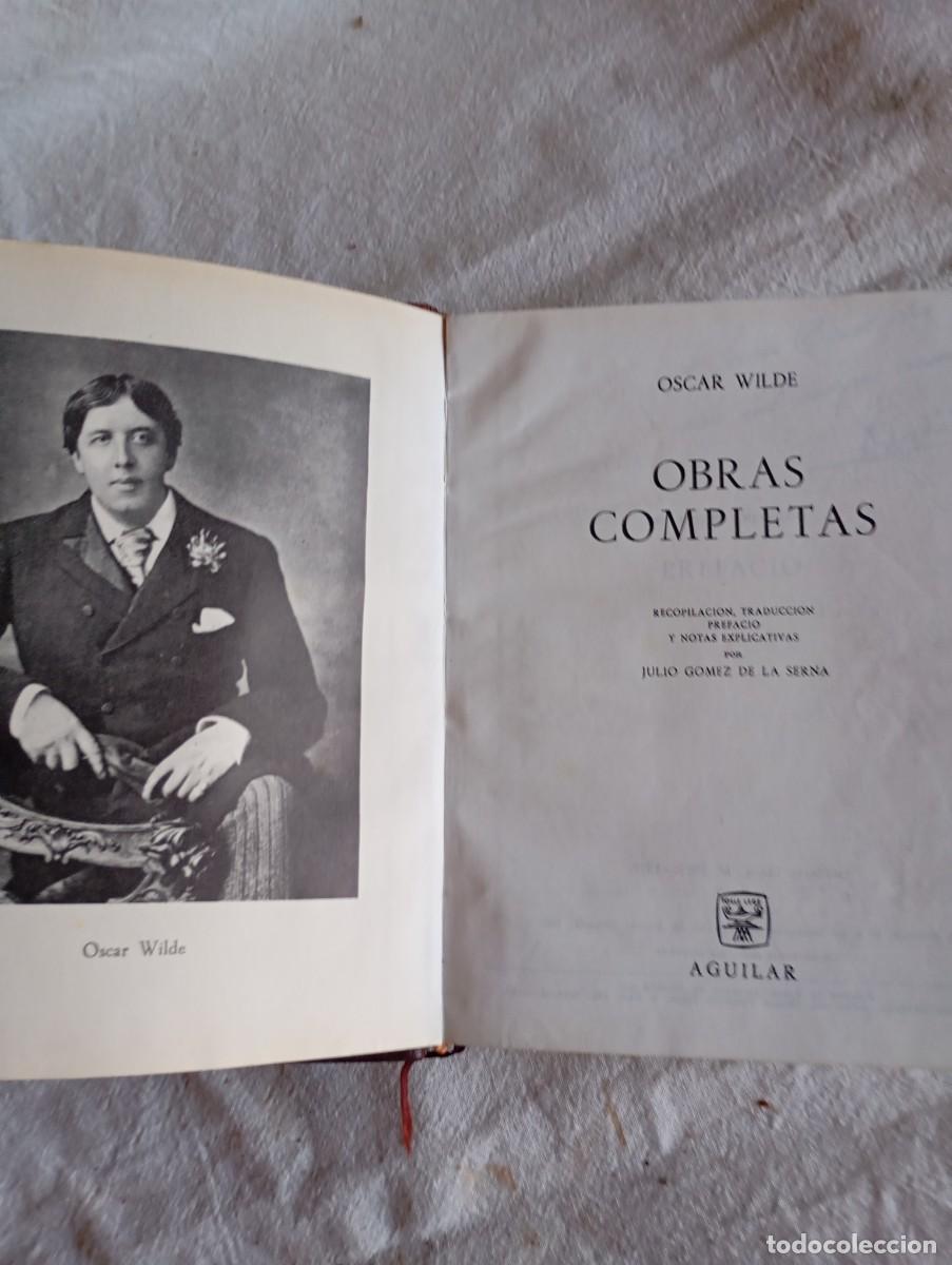 Libros de segunda mano: Oscar Wilde. Obras completas. 1957 - Foto 3