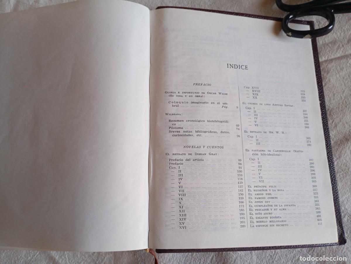 Libros de segunda mano: Oscar Wilde. Obras completas. 1957 - Foto 5
