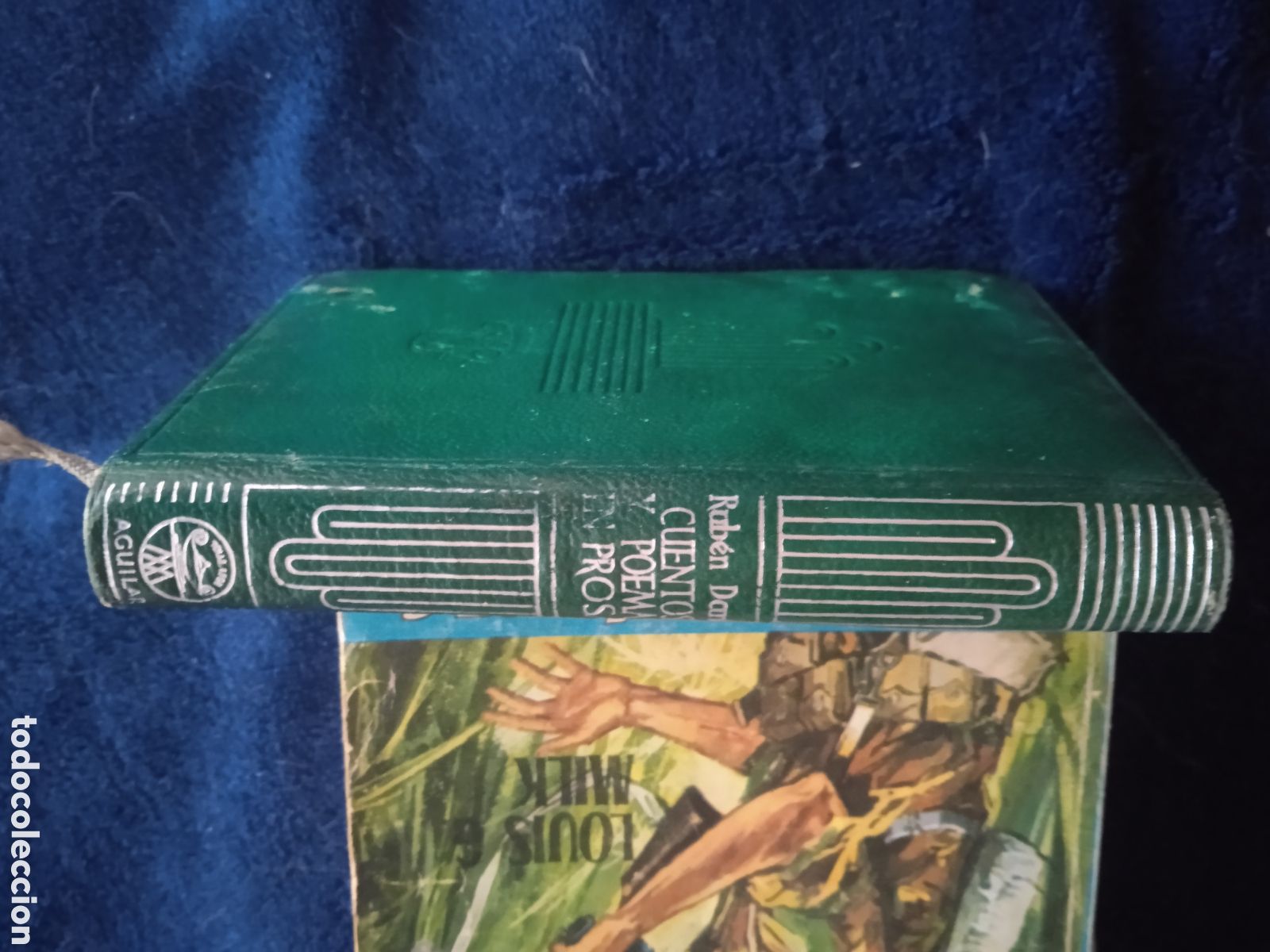 Libros de segunda mano: AZUL. CUENTOS. POEMAS EN PROSA. / RUBEN DARIO - Colecci&oacute;n Crisol N&ordm; 115 - AGUILAR 1951