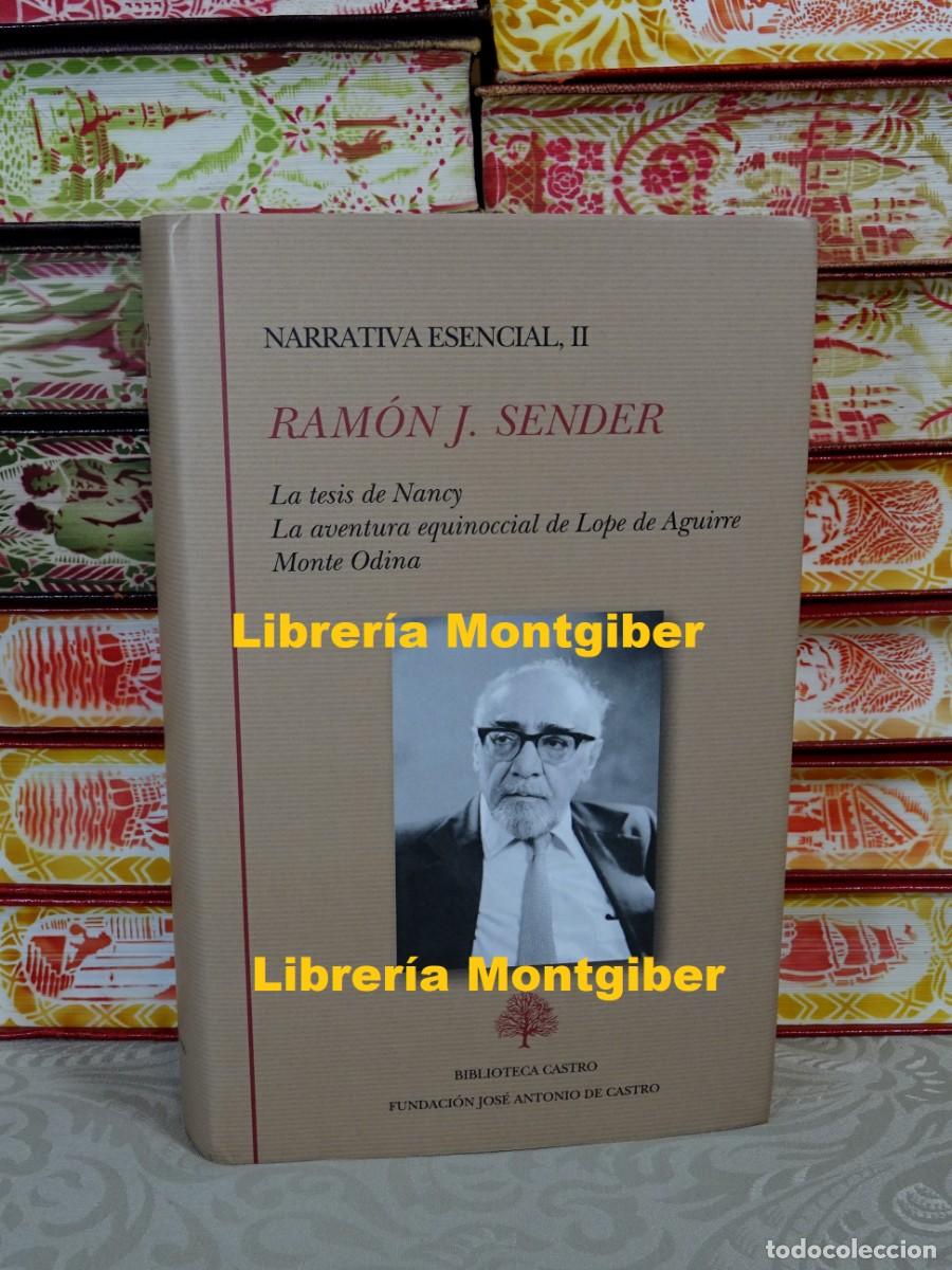 Libros de segunda mano: NARRATIVA ESENCIAL, II . Autor : SENDER , RAM&Oacute;N J.