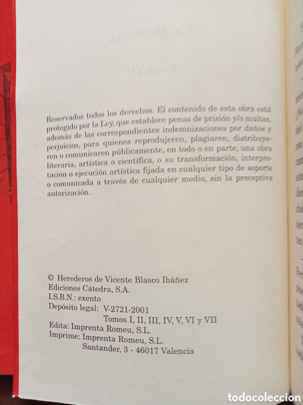 Libros de segunda mano: La Bodega Vicente Blasco Ib&aacute;&ntilde;ez - Foto 2
