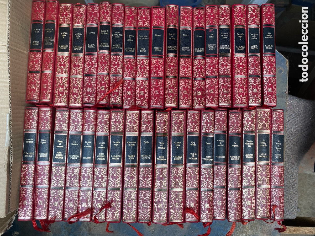 Libros de segunda mano: Lote 35 Libros Colecci&oacute;n Grandes Cl&aacute;sicos (1977) - C&iacute;rculo de Amigos de la Historia